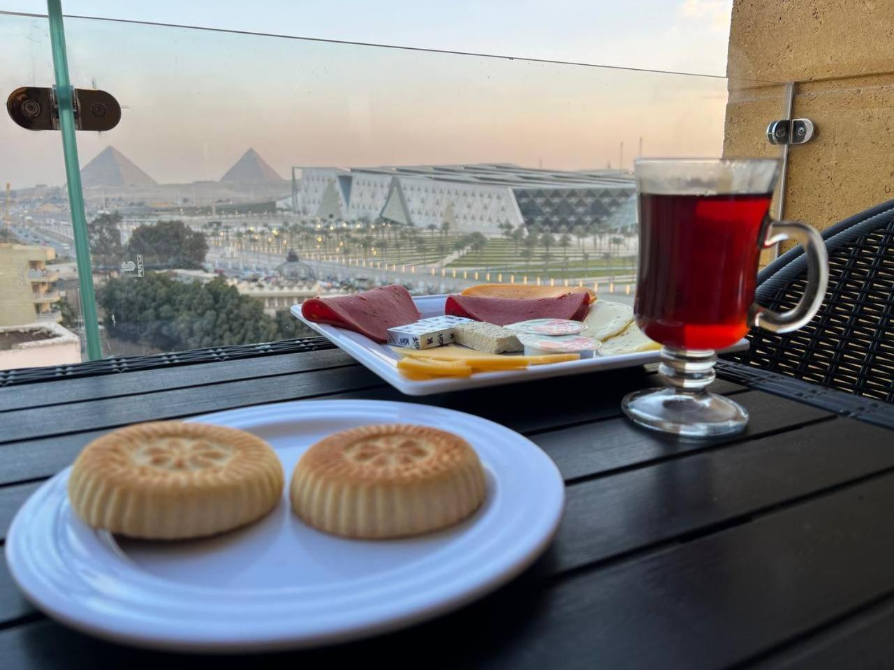 Asia Grand Museum & Pyramids View Nazlat as Sammān Exteriör bild